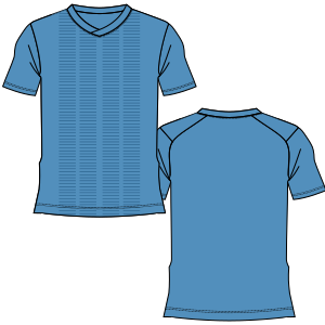 Patron ropa, Fashion sewing pattern, molde confeccion, patronesymoldes.com Football T-Shirt 9694 MEN T-Shirts